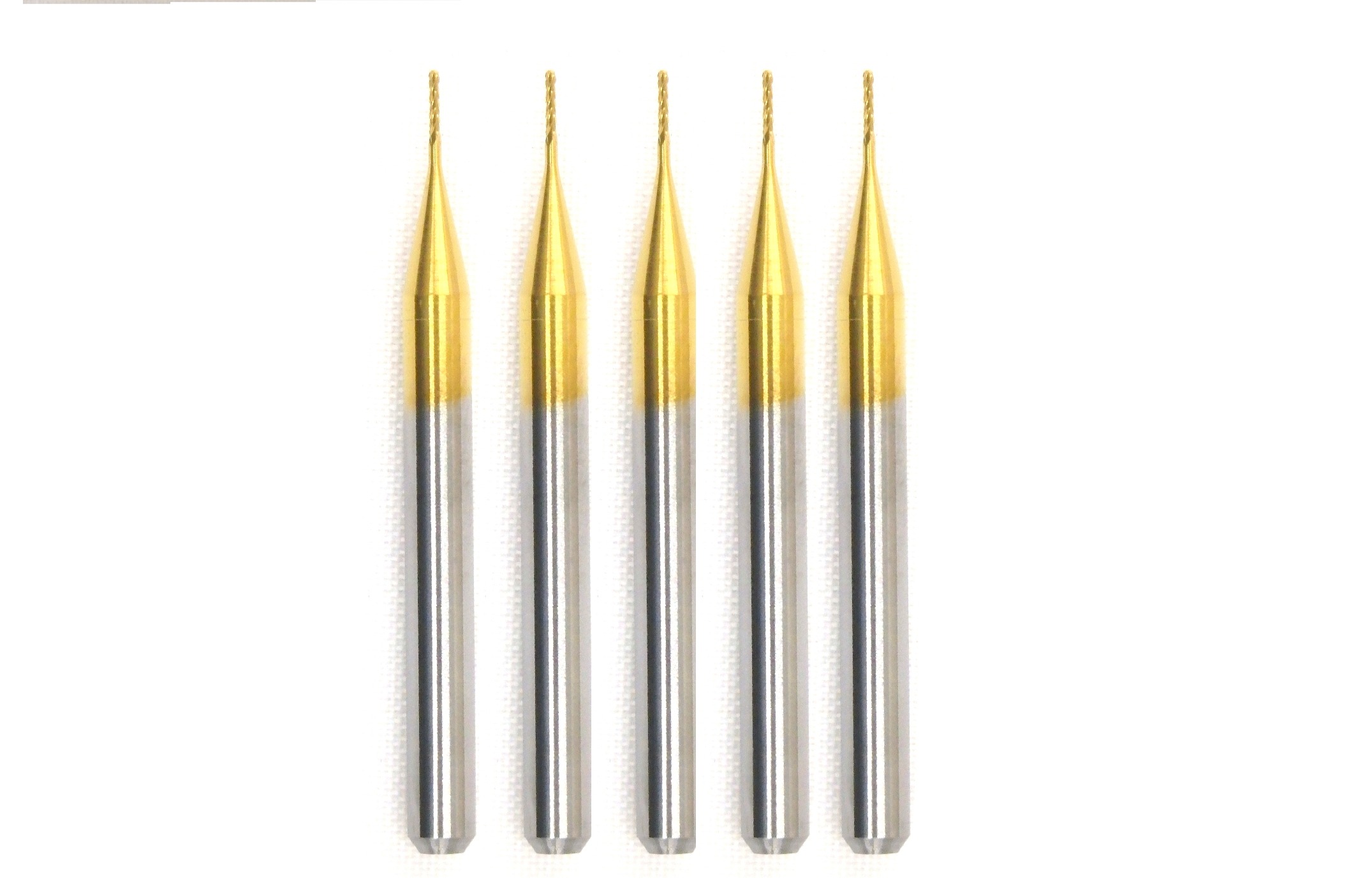 2475 PPLS 回路基板用 切削 エンドミル 超硬刃 先端直径:0.5mm 5本入