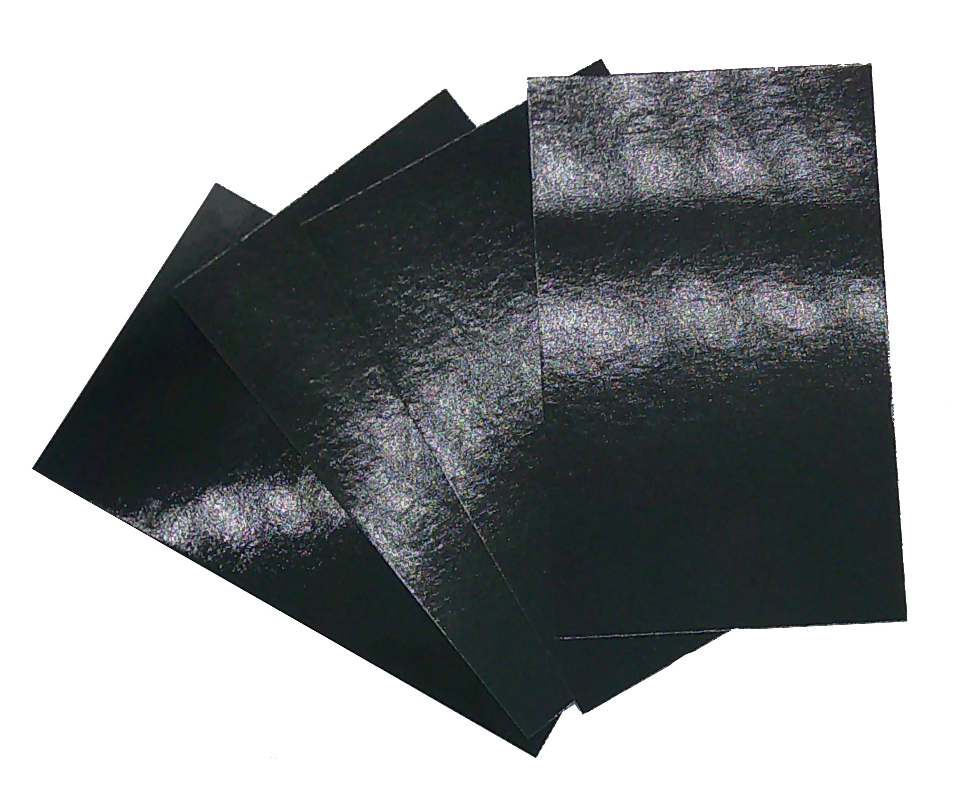 2930 PPLS 【ポップカードシリーズ】 POP 黒 メッセージカード 無地 75枚