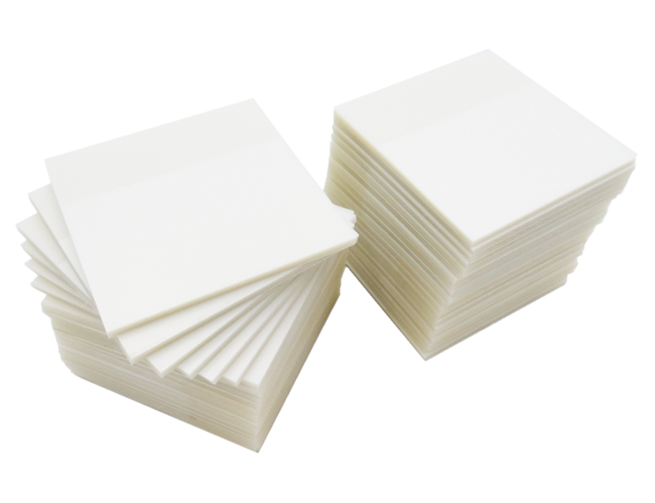 3941 PPLS 半透明PETフィルム付箋 75×75mm 50枚綴り×40冊