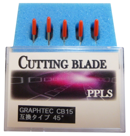 566 PPLS GRAPHTEC CB15 カッティングブレード 互換品 45° 5本