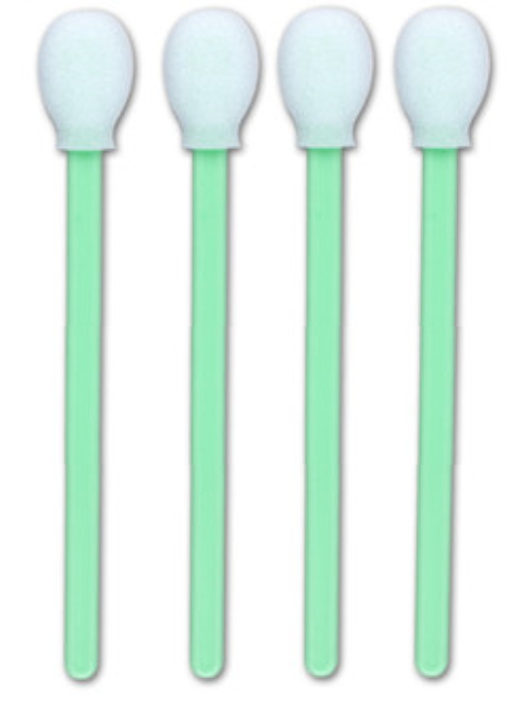 683 PPLS 工業用綿棒⑭ スポンジタイプ 小判型 先端19.2×26.7×8.5(mm) 全長132.2mm 50本入