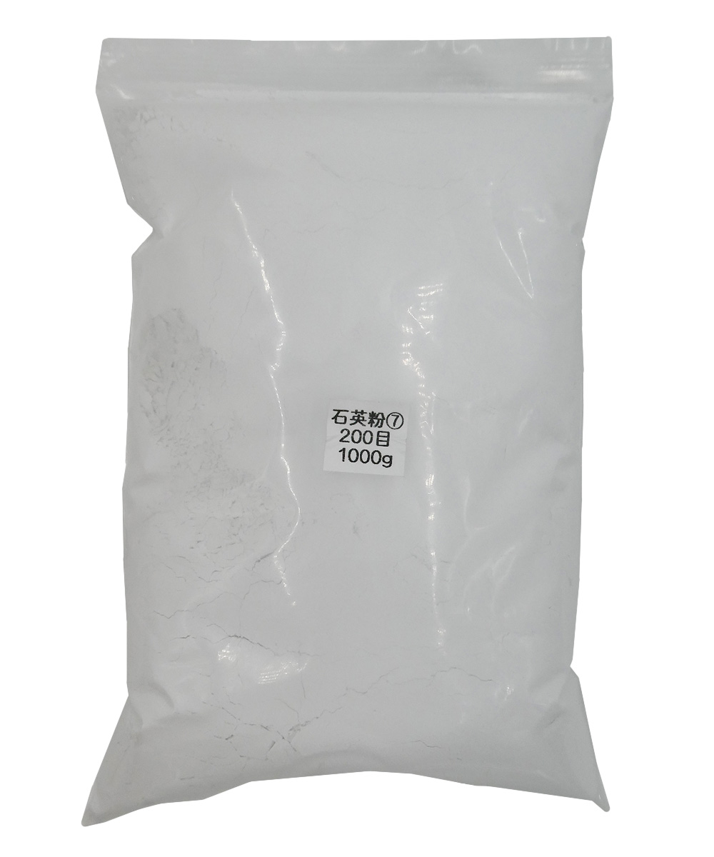 4115 PPLS 石英砂 石英粉 高純度クォーツ 微粉末 塗料 陶磁器 鋳造 耐火材 200目 1000g