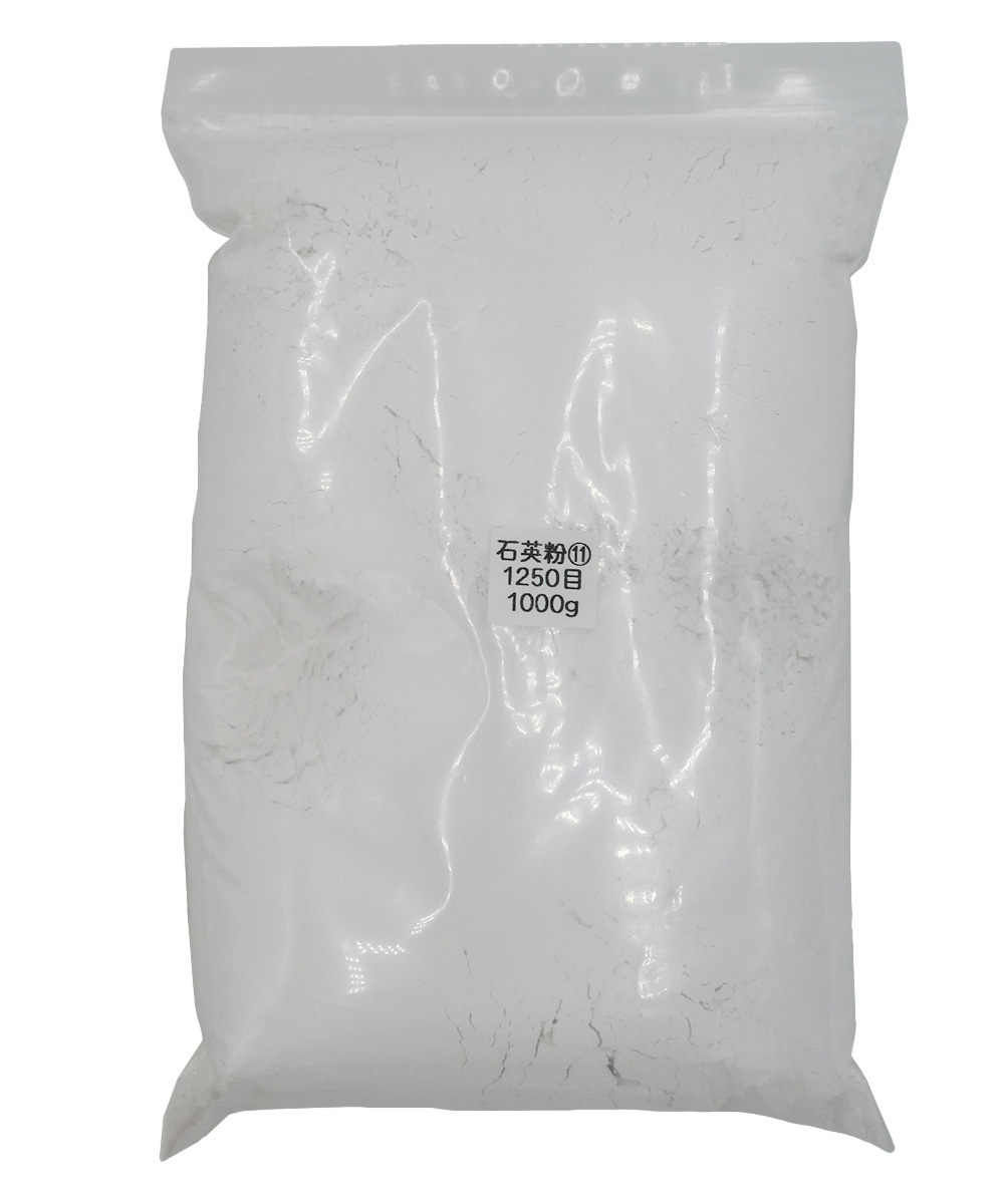 4119 PPLS 石英砂 石英粉 高純度クォーツ 微粉末 塗料 陶磁器 鋳造 1250目 1000g