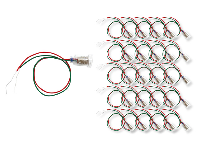 3265 PPLS 豆電球用ソケットシリーズ 【単品】ソケット（コードあり） 25個セット