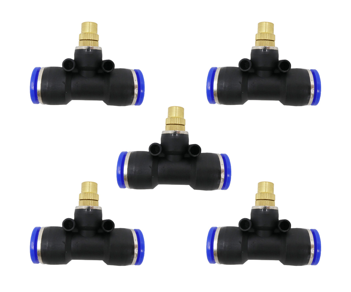 3982 PPLS 12mm直結ノズル ベランダ灌漑セットA用 交換用散水パーツ 5個入